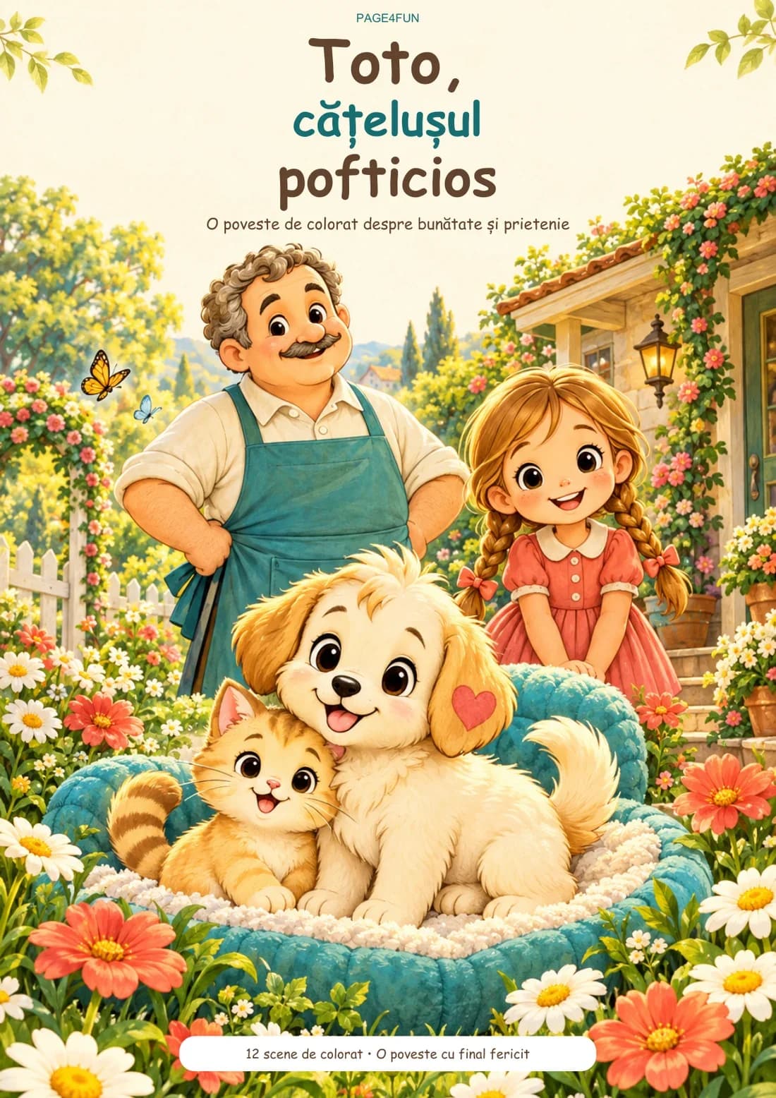 Coperta: Toto, cățelușul pofticios