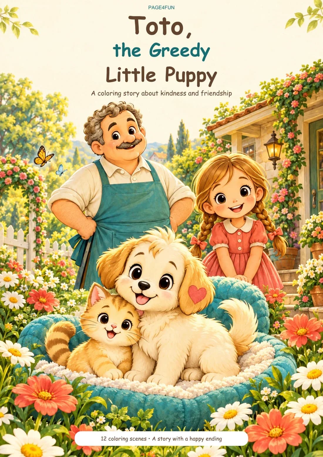 Cover: Toto, the Greedy Little Puppy